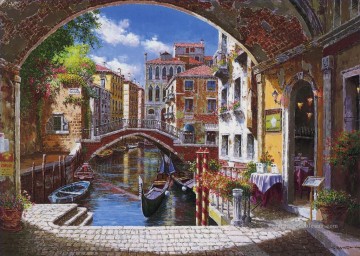Archway à Venise Peinture à l'huile